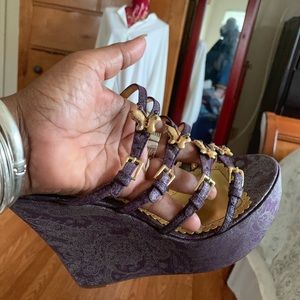 Hale Bob Wedges Gorgeous Sandals 😍😍😍😍